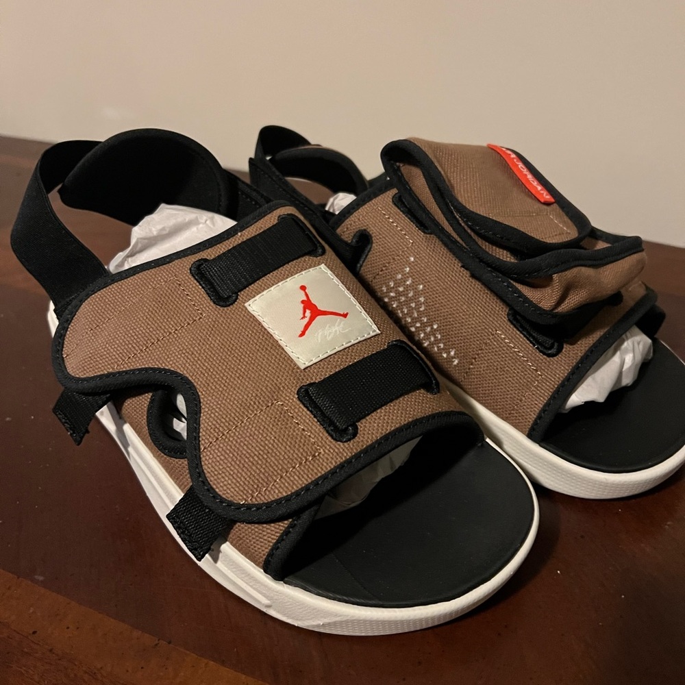 Jordan LS Slides in archaeo brown